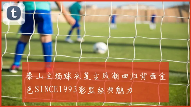 泰山主场球衣复古风潮回归背面金色SINCE1993彰显经典魅力