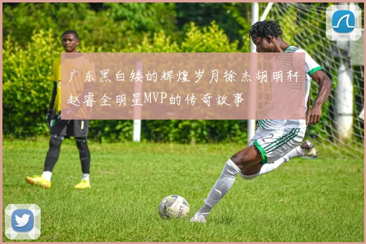 广东黑白矮的辉煌岁月徐杰胡明轩赵睿全明星MVP的传奇故事